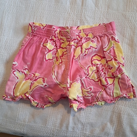 Lilly Pulitzer girls shorts elastic waisted size Small - Picture 2 of 5